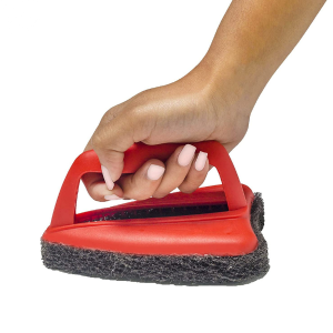 Bathroom Brush with Abrasive Scrubber – Superior Tile & Grout Cleaning - Image 2