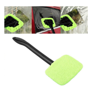 Windshield Cleaner – Microfiber Car Glass Cleaning Tool with Extendable Handle - Image 2