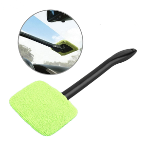 Windshield Cleaner – Microfiber Car Glass Cleaning Tool with Extendable Handle - Image 1