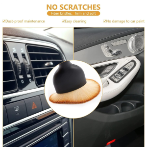 Mini Car Interior Cleaning Soft Brush – Perfect for Vents, Dashboard & Upholstery - Image 3